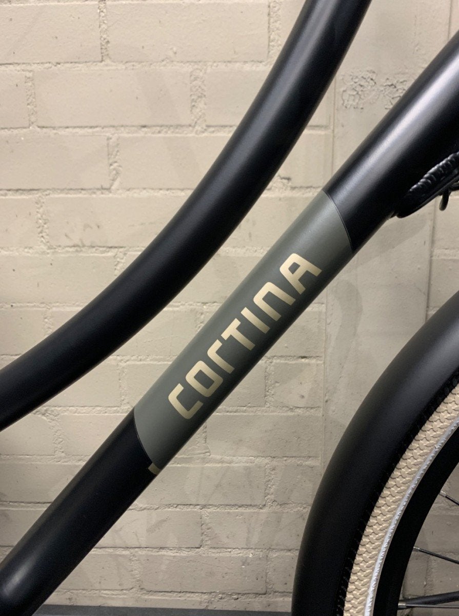 CORTINA E-U4 Transport Dames Jet Black Matt 57cm, Fietsen en Brommers, Ophalen, -, -, Nieuw