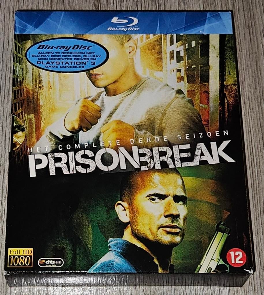 Prison Break - Het Complete Derde Seizoen (Blu-ray), Ophalen of Verzenden, Zo goed als nieuw, Tv en Series, Boxset