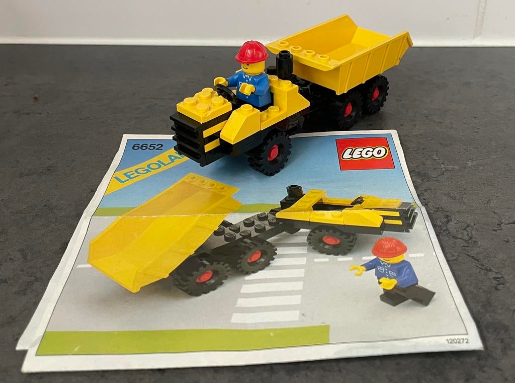 Lego 6652 kiepwagen, Kinderen en Baby's, Ophalen of Verzenden, Zo goed als nieuw