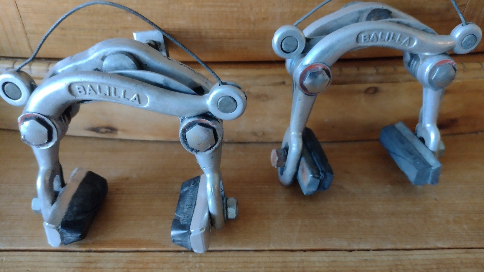 Set vintage Balilla remmen, Ophalen of Verzenden, Oldtimerfiets, Remmen, Aluminium