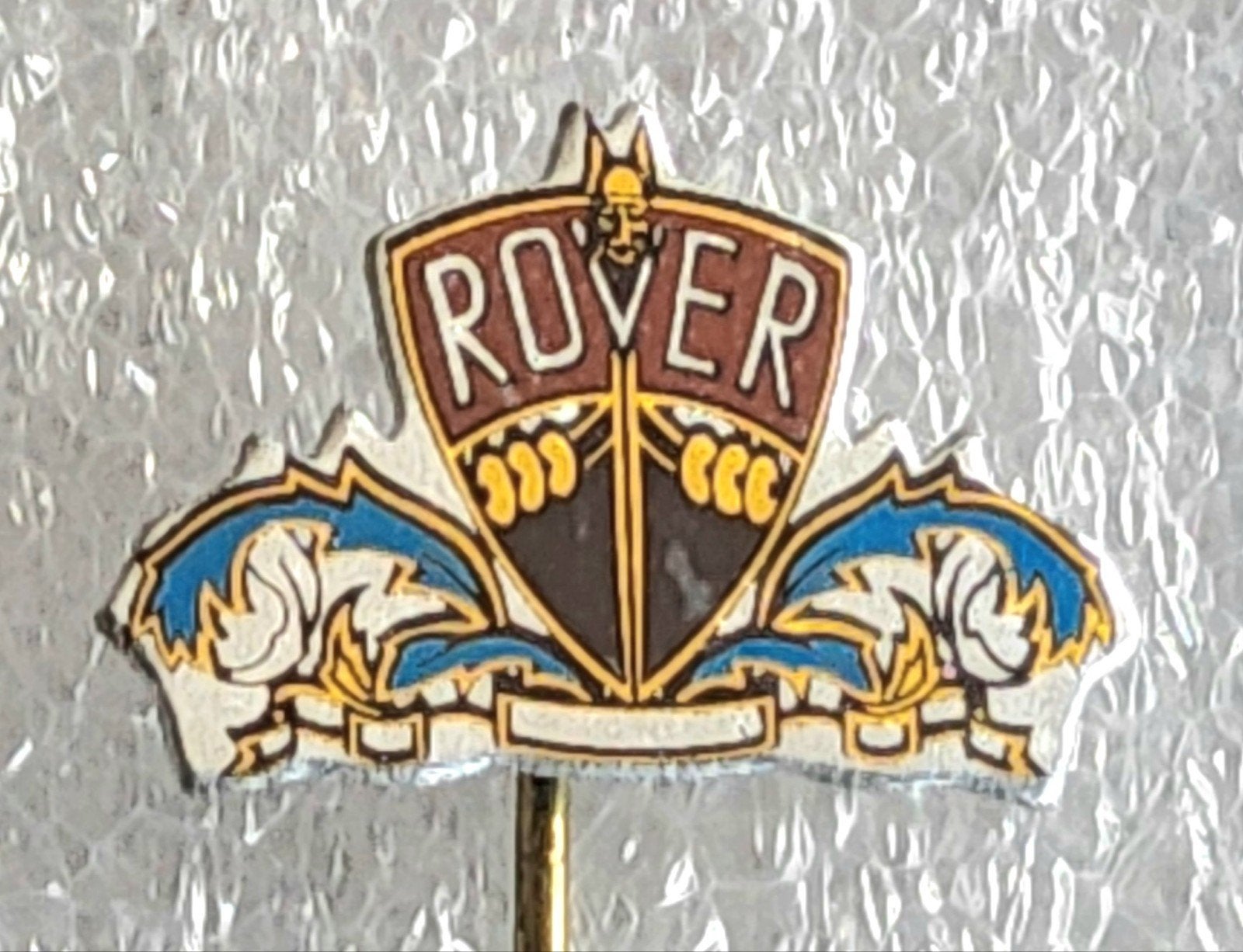 Vintage Rover Speldje - Auto Merk, Ophalen of Verzenden, Gebruikt, Merk, Speldje of Pin
