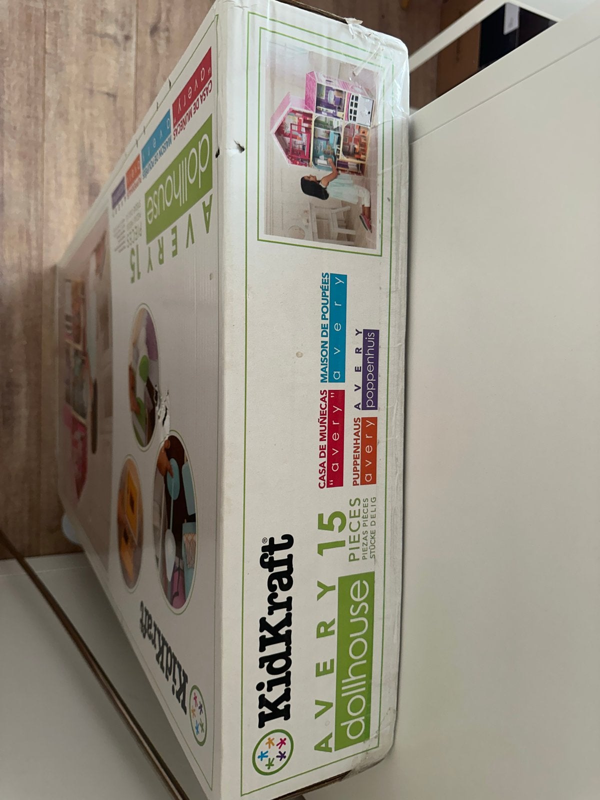 KidKraft Avery 15-delig Poppenhuis - Nieuw in doos, Ophalen of Verzenden, Nieuw, Poppenhuis