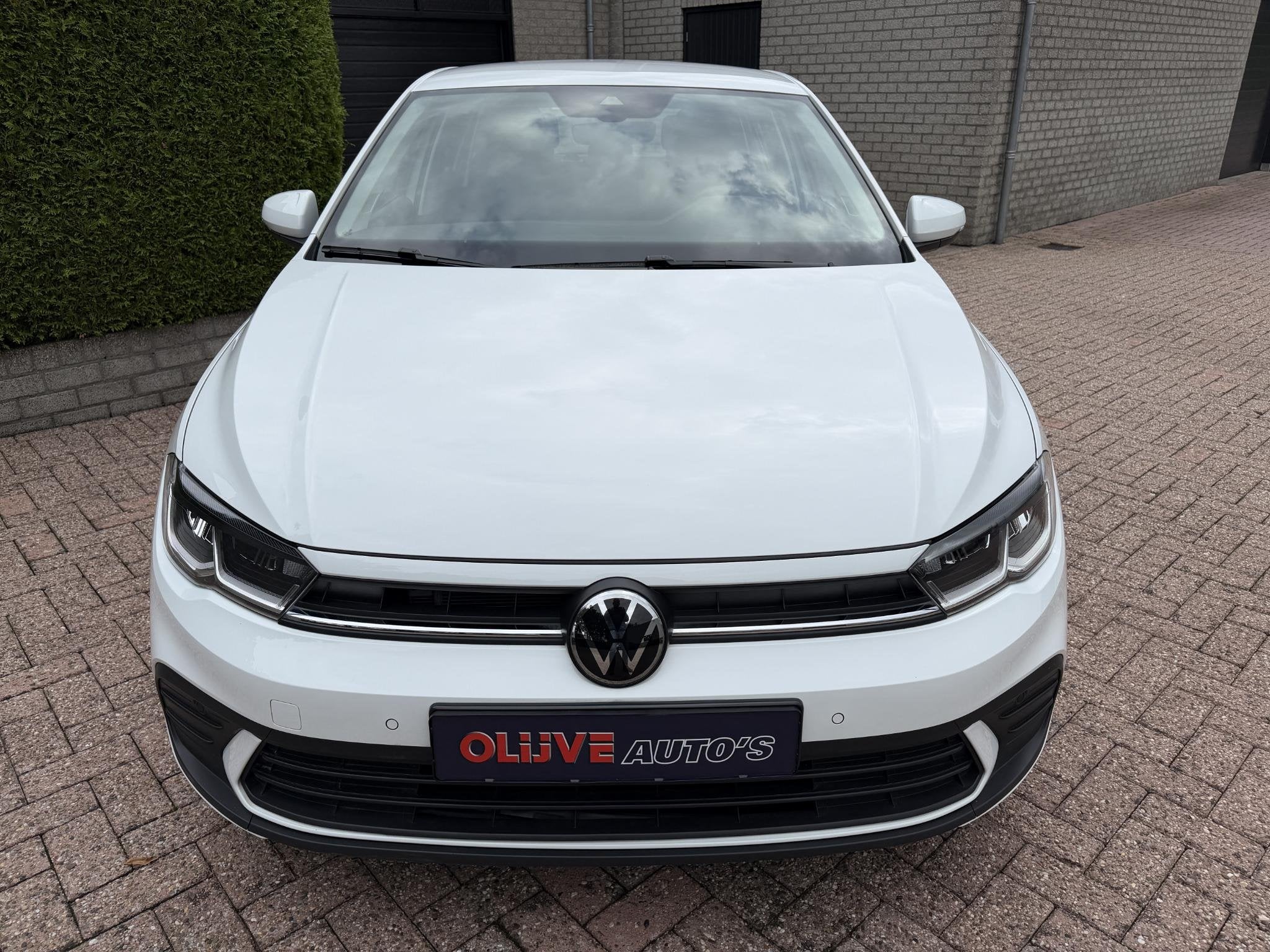 Volkswagen Polo 1.0 TSI Life Business DSG, Auto's, Stof, Gebruikt, 95 pk, Verwarmde buitenspiegels