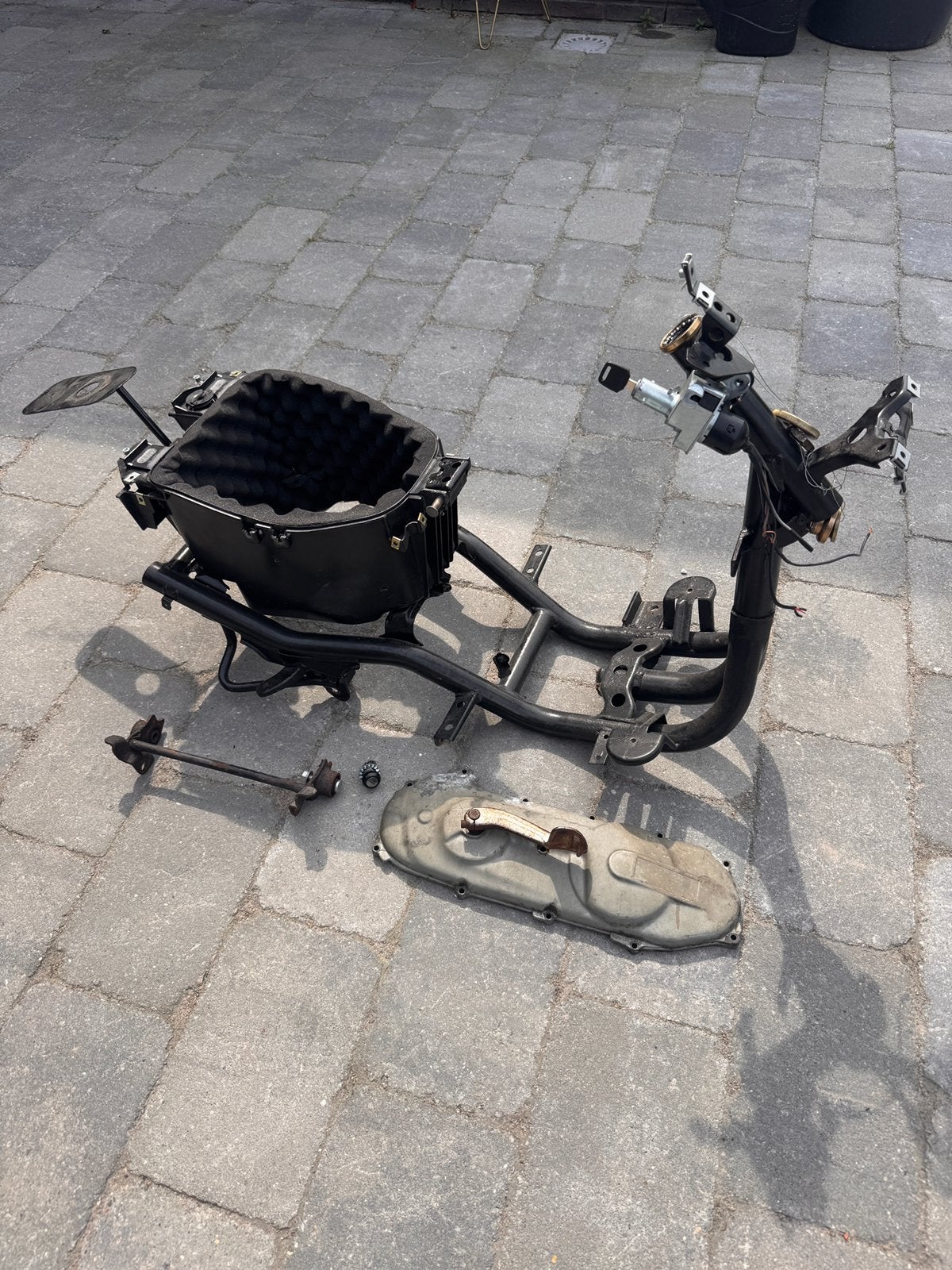 Yamaha Aerox sprint / project frame (kenteken is vervallen), Fietsen en Brommers, Brommeronderdelen | Scooters, Gebruikt, Ophalen