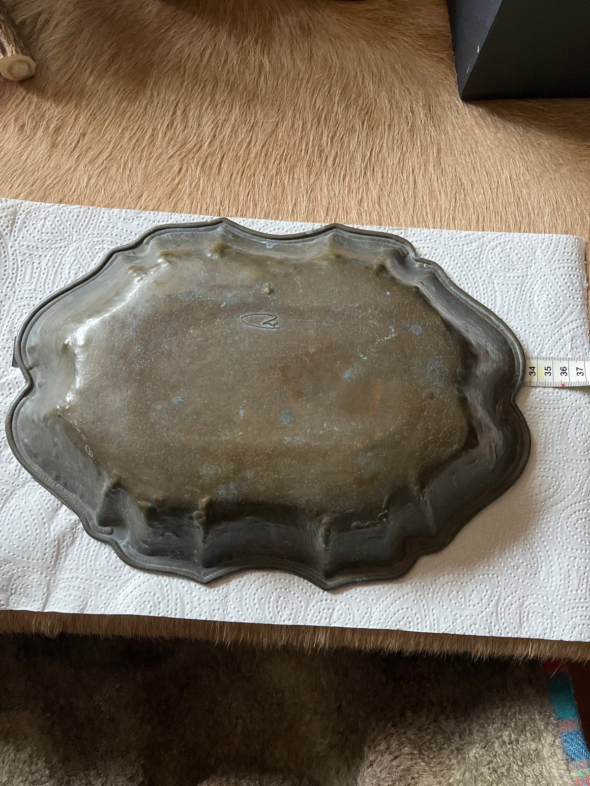 Collini bronzen schaal - Made in Austria, Antiek en Kunst, Ophalen of Verzenden