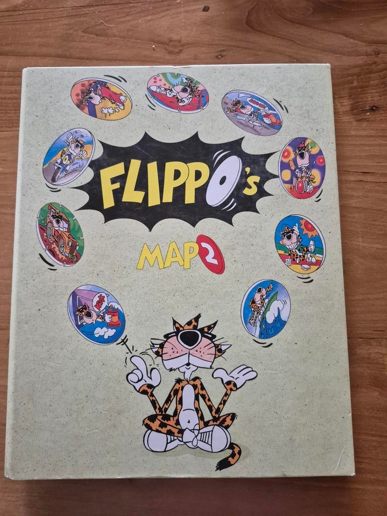 Flippo's Map 2 - Compleet met Looney Tunes en Olympic, Ophalen of Verzenden, Olympic, Map, Album of Poster, Met verzamelmap(pen)
