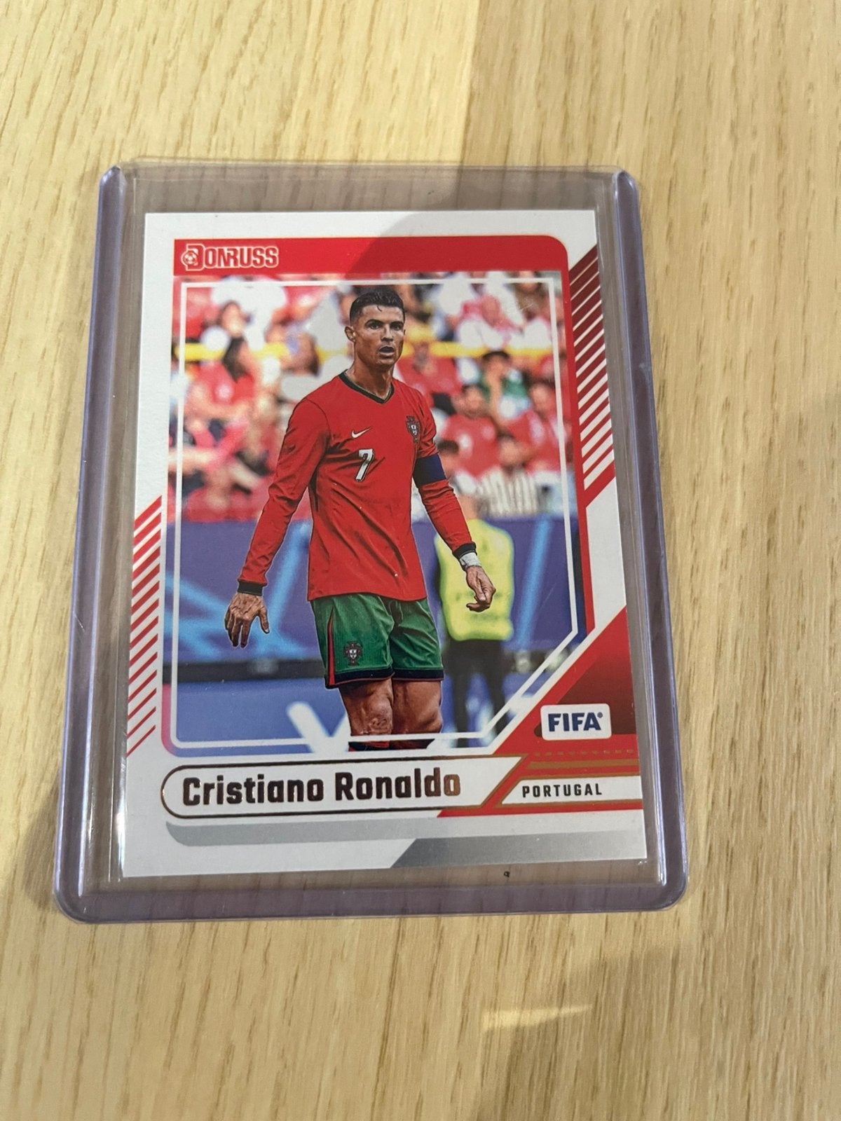Christiano Ronaldo Portugal Panini 2024, Ophalen of Verzenden, Zo goed als nieuw, Plaatje