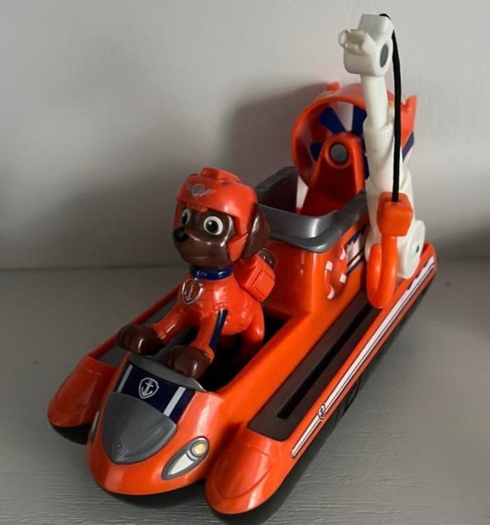 Paw Patrol zuma met hoovercraft boot, Ophalen of Verzenden, Zo goed als nieuw