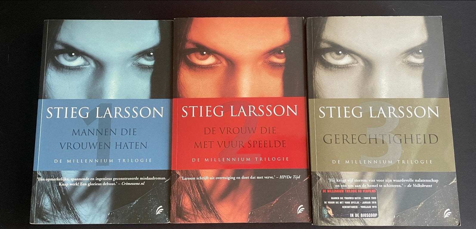 Stieg Larsson Millennium Trilogie: Mannen die Vrouwen Haten, Boeken, Ophalen of Verzenden, Gelezen, Tv-bewerking