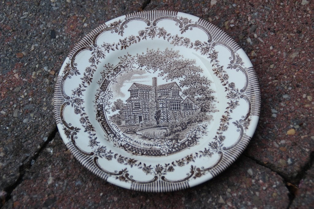 gebaksbordjes 11x ironstone, Ophalen of Verzenden