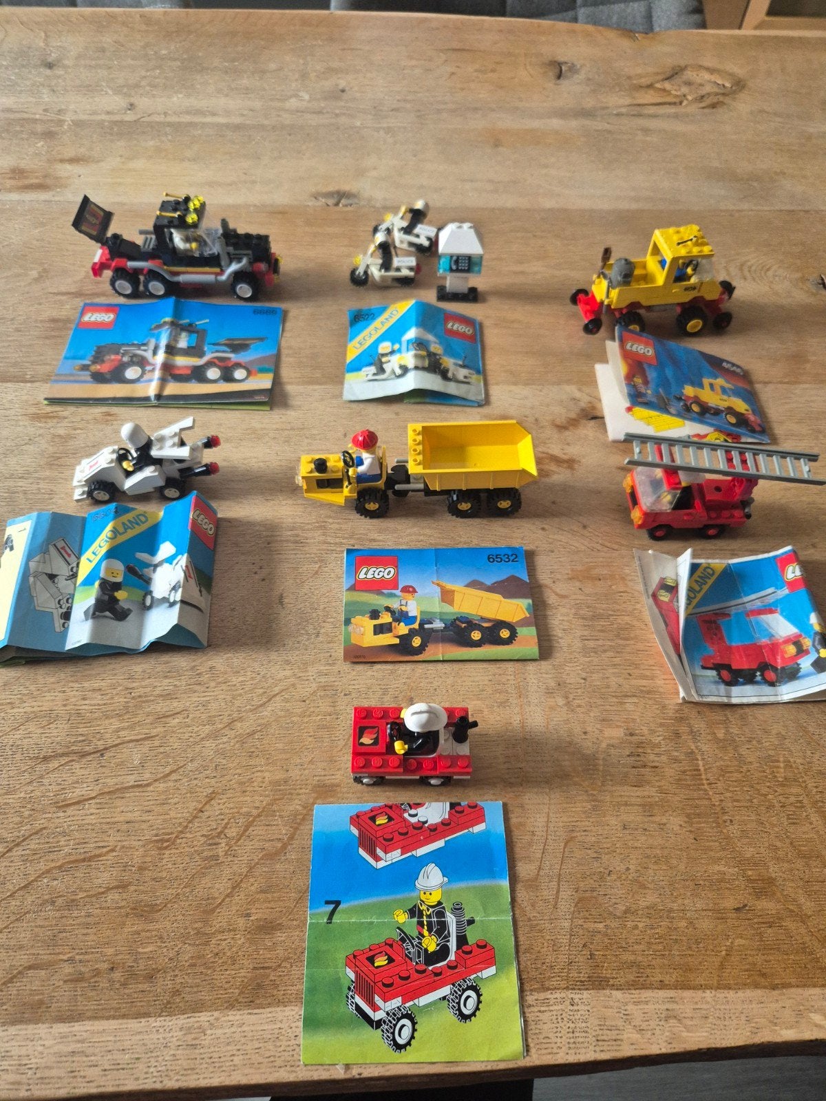 Vintage LEGO Town / Legoland sets - 7 sets, Ophalen of Verzenden