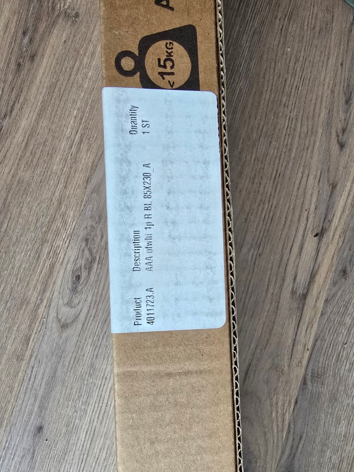 Rolgordijnen off white 85x230 NIEUW IN DOOS, Ophalen of Verzenden, Nieuw, Binnendeur, 200 tot 215 cm