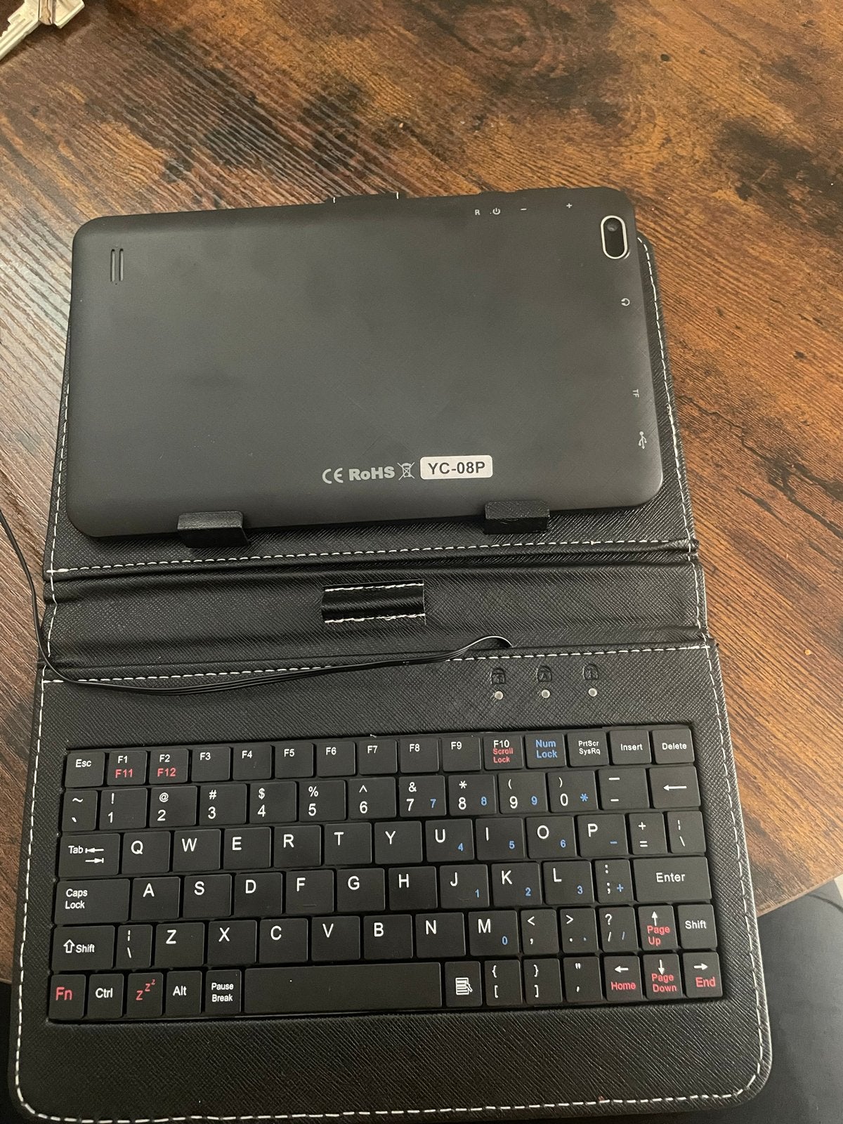Tablet met toetsenbord ROHS YC-08P, Computers en Software, 10 inch, Usb-aansluiting, 32 GB, Ophalen of Verzenden