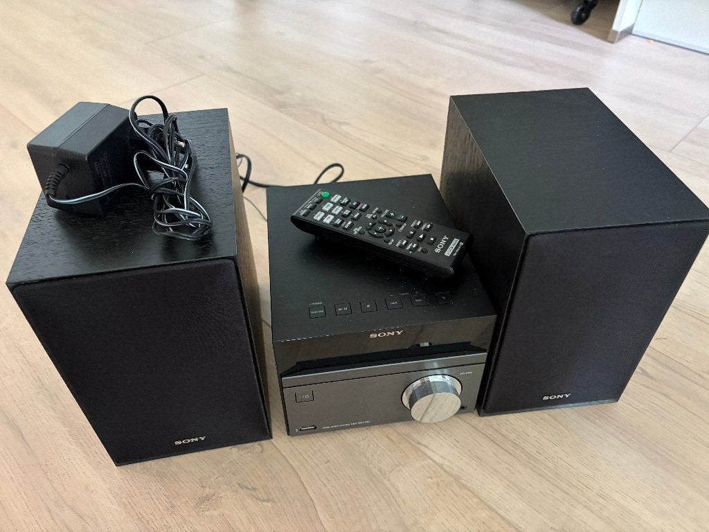 Sony CD en DVD speler CMT-SBT40D stereoset, Audio, Tv en Foto, Ophalen of Verzenden, Zo goed als nieuw, Sony