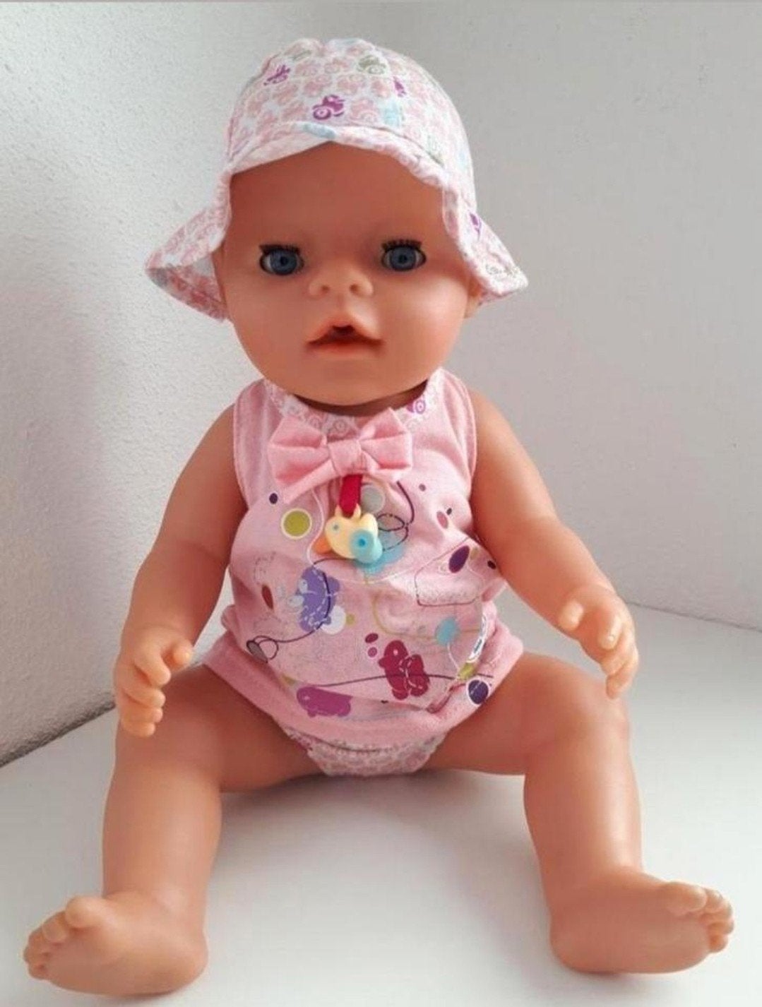 Baby Born kleertjes 3-delig setje voor pop 43 cm, Kinderen en Baby's, Ophalen of Verzenden, Zo goed als nieuw, Babypop