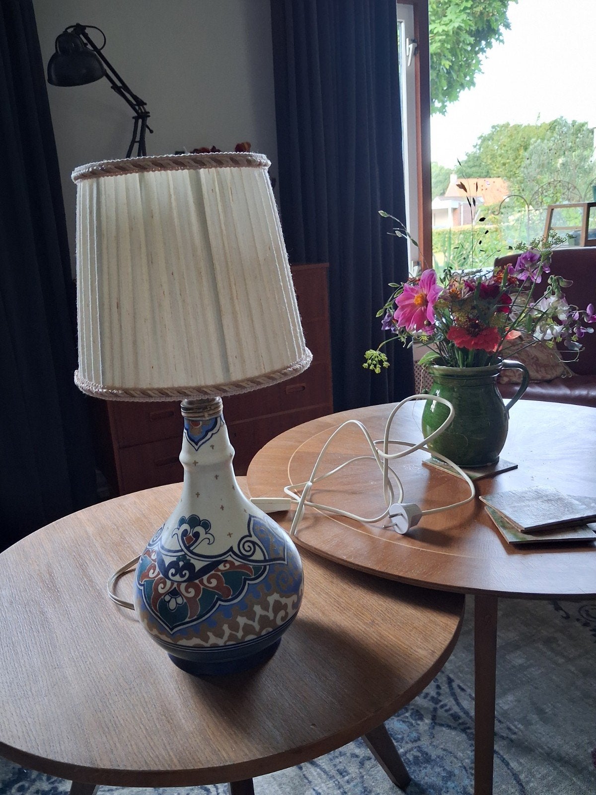 lampje plateel, Ophalen