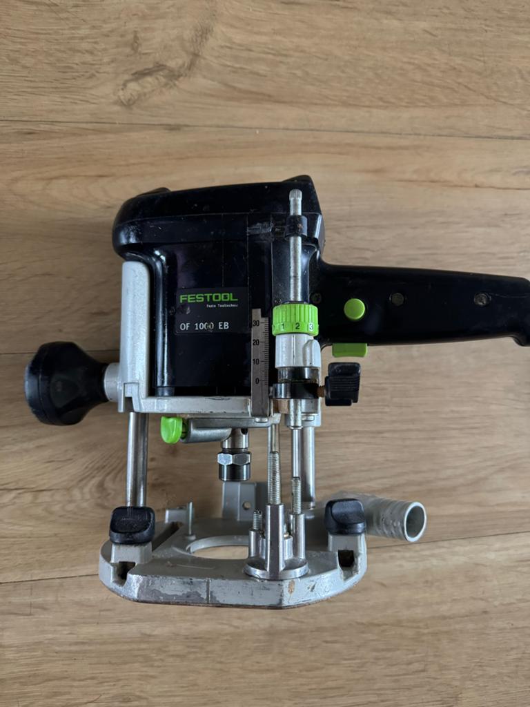 Festool Bovenfrees OF 1000 EB - Nauwkeurig frezen, Doe-het-zelf en Verbouw, Gereedschap | Freesmachines, Ophalen of Verzenden