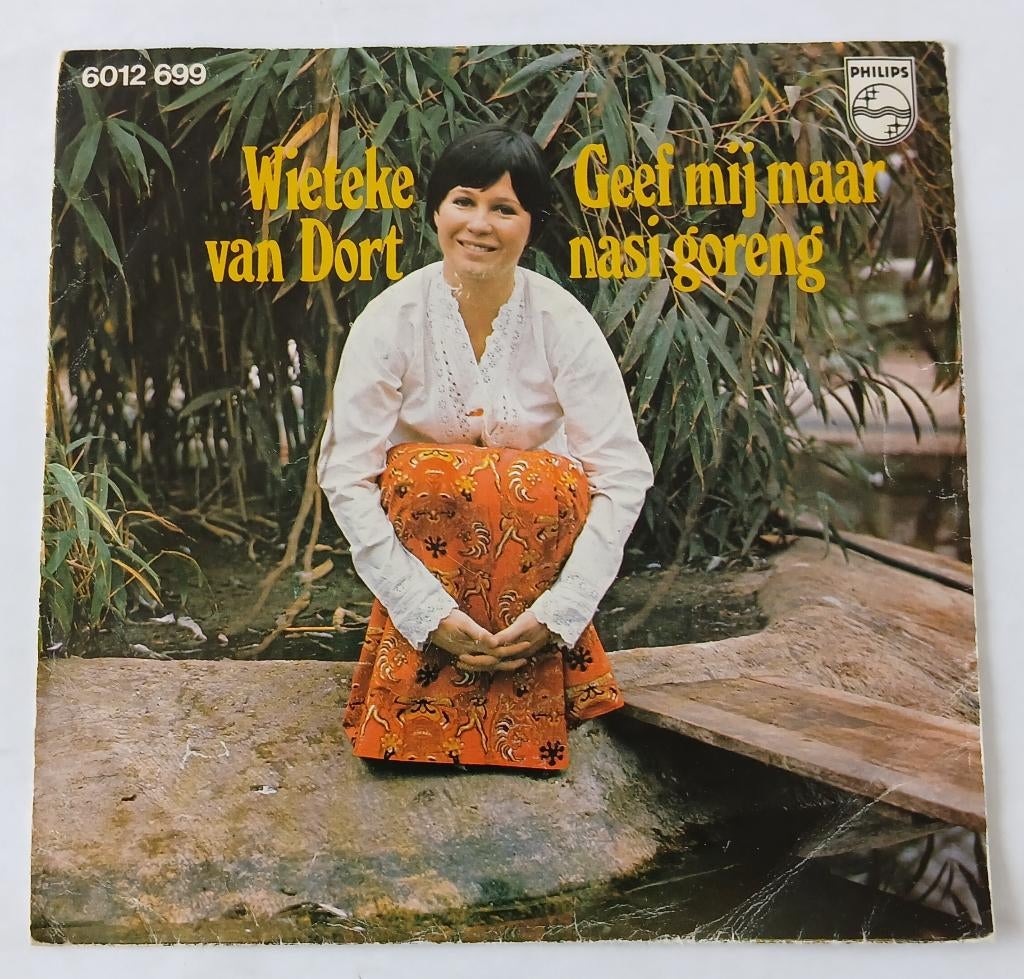 Wieteke van Dort - Geef mij maar nasi goreng, Ophalen of Verzenden, Gebruikt, Nederlandstalig, Single
