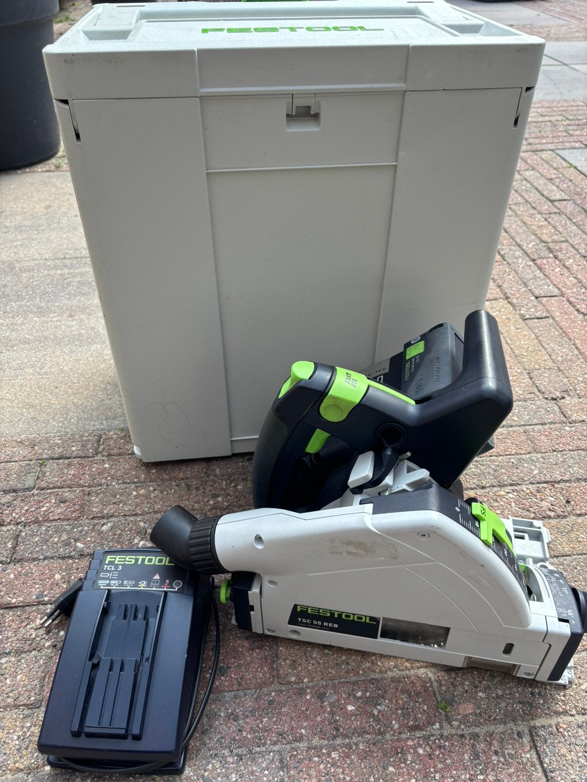 Festool invaalzaag, Doe-het-zelf en Verbouw, Invalzaag, Ophalen of Verzenden, Zo goed als nieuw, 30 tot 70 mm