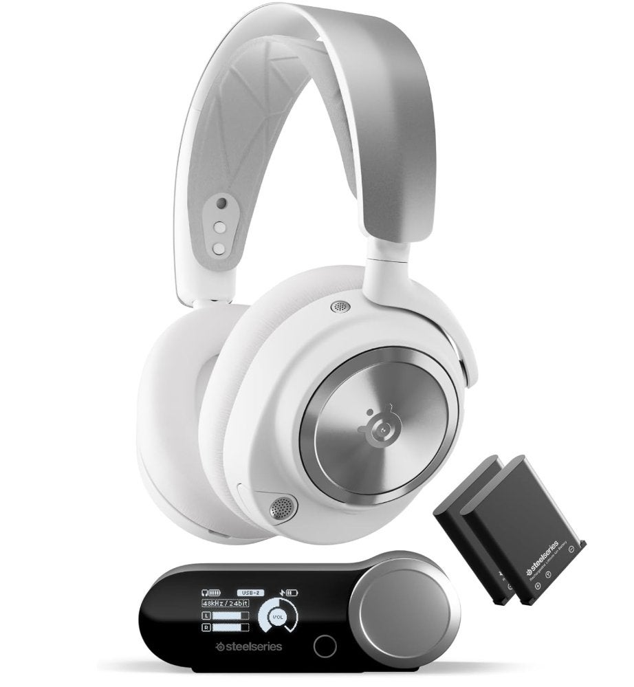 SteelSeries Arctis Nova Pro Wireless X – Nieuwstaat + 2 Accu, Computers en Software, Headsets, Steelseries Arctis, Ophalen of Verzenden