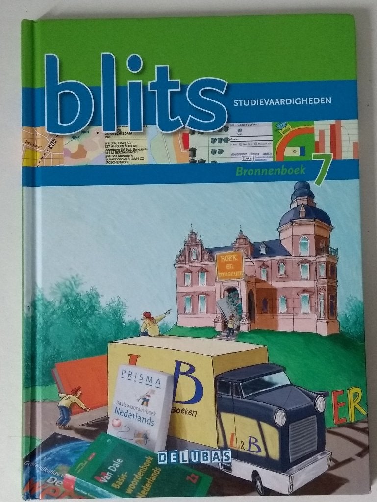 9789053001615 Blits Studievaardigheden, Bronnenboek 7, Verzenden, Zo goed als nieuw, Overige niveaus