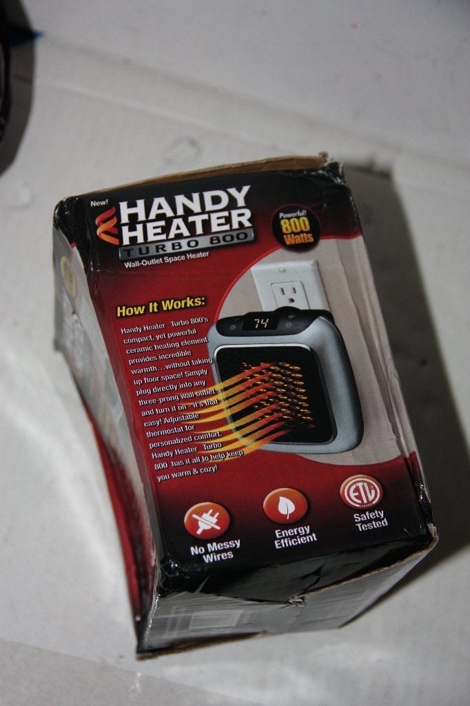 Warmte Kachel voor kamers, De Heater, 800 Watt, NIEUW!, Verzenden, Nieuw