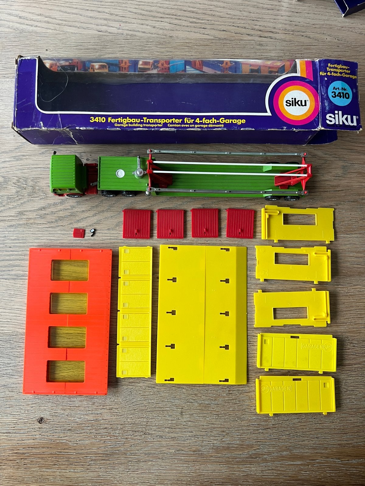 Siku 3410 Garage Transporter, Hobby en Vrije tijd, Ophalen of Verzenden, Zo goed als nieuw, Auto, SIKU