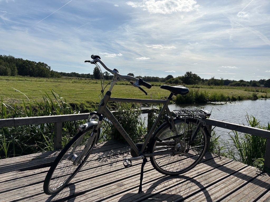 Fiets, Terugtraprem, Versnellingen, Ophalen of Verzenden, Zo goed als nieuw