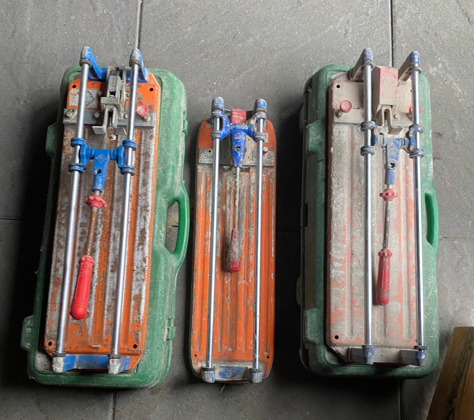 Rubi TS-40 tegelsnijder, Ophalen of Verzenden, Gebruikt