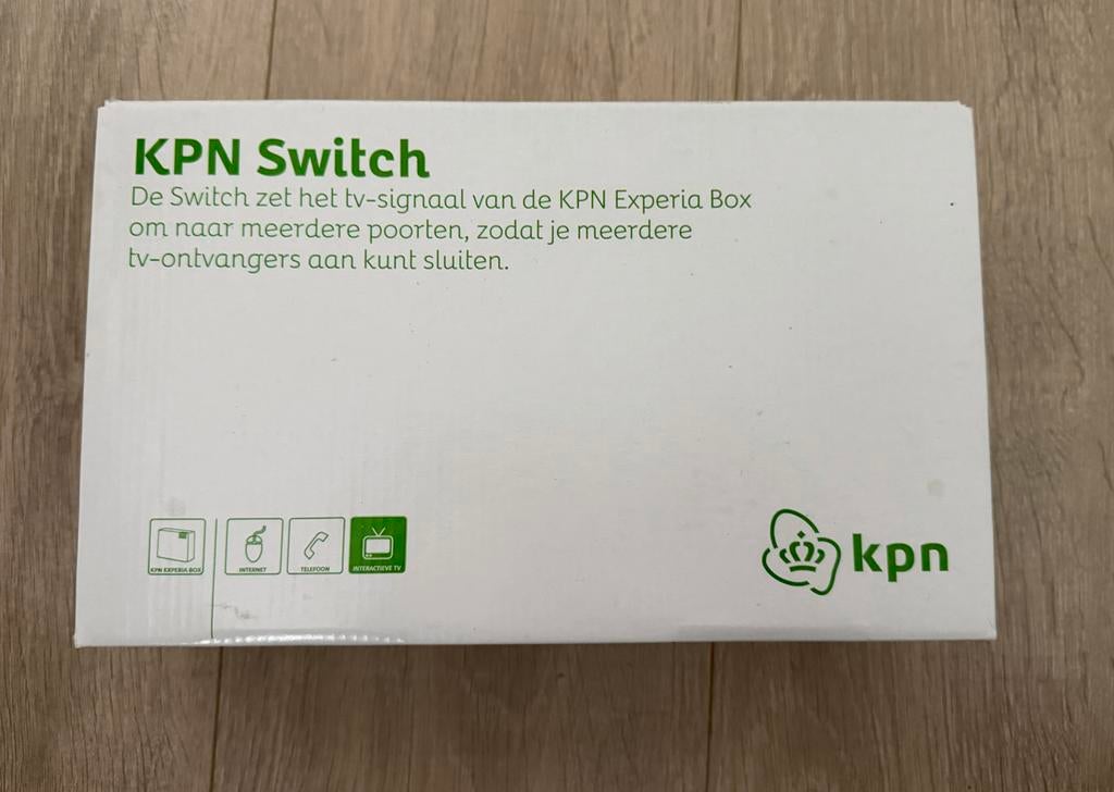 KPN Switch, Computers en Software, Netwerk switches, Ophalen of Verzenden, Nieuw