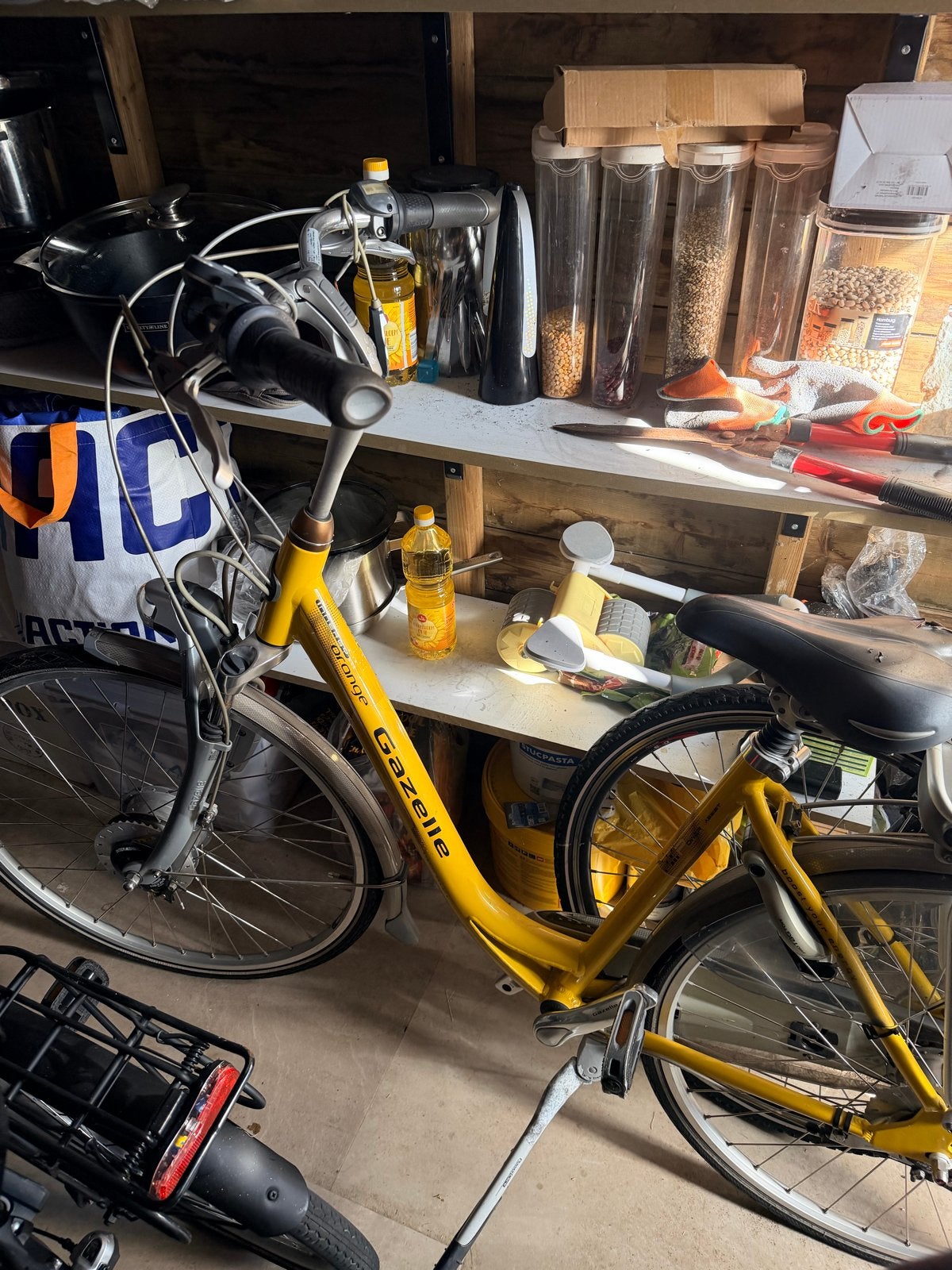 Opknapper Gazelle elektrische fiets - accu en slot defect, Fietsen en Brommers, Ophalen, Gebruikt, 50 km per accu of meer, 55 tot 59 cm