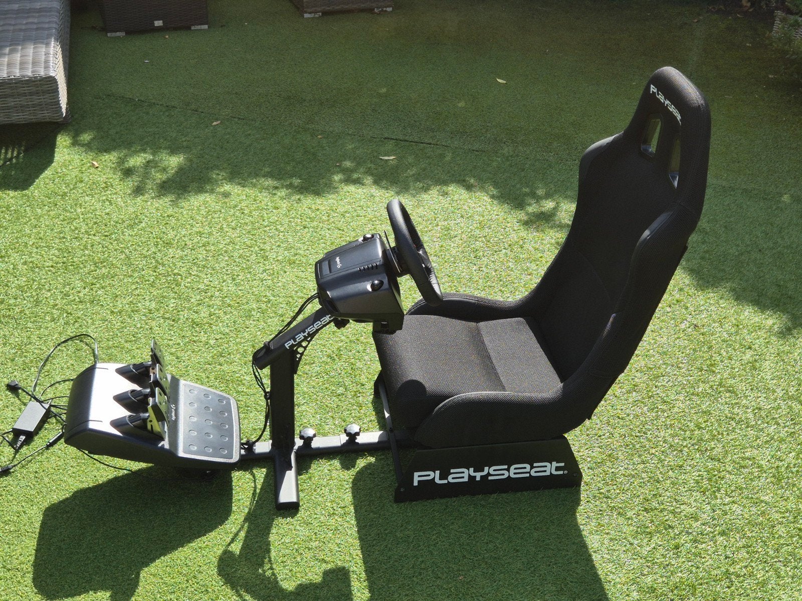 Playseat Evolution met Logitech G29 racestuur en pedalen, Ophalen, Overige merken, Zo goed als nieuw