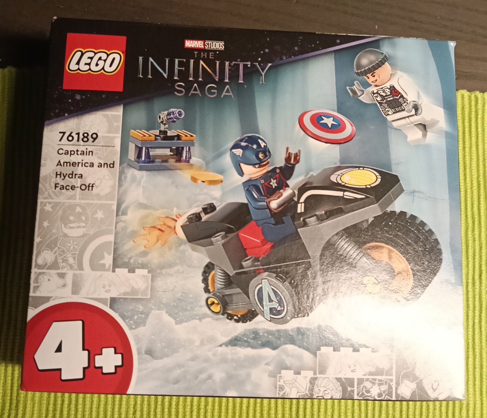 LEGO Marvel Captain America en Hydra Face-Off 76189, Ophalen of Verzenden, Nieuw