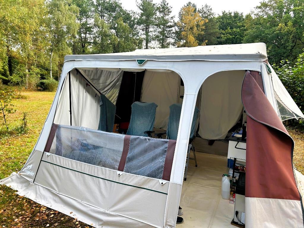 Vouwwagen Camplet Savanne 2010, Ophalen, Beige, Aanwezig, Camp-Let