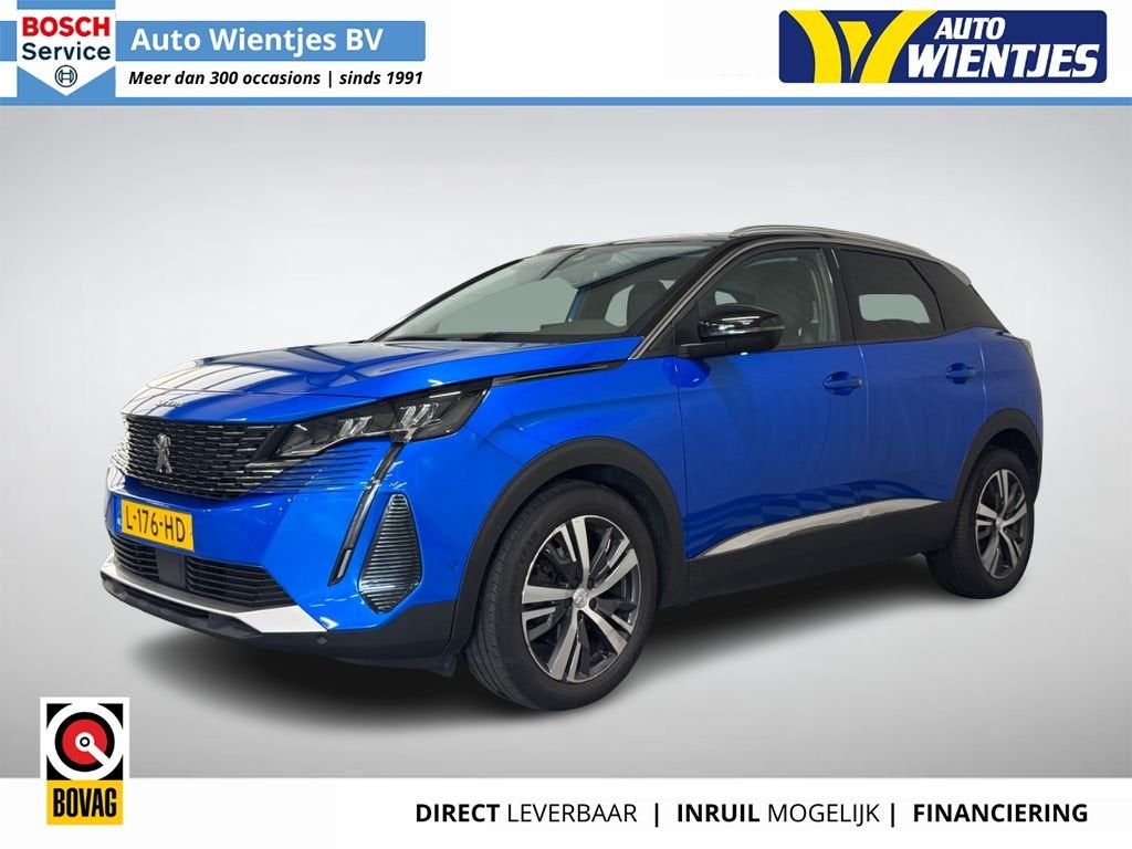 Peugeot 3008 1.2 PureTech Aut | Premium | Navi | ACC | Camer, Auto's, Peugeot, Bedrijf, Te koop, ABS, Achteruitrijcamera, Airbags