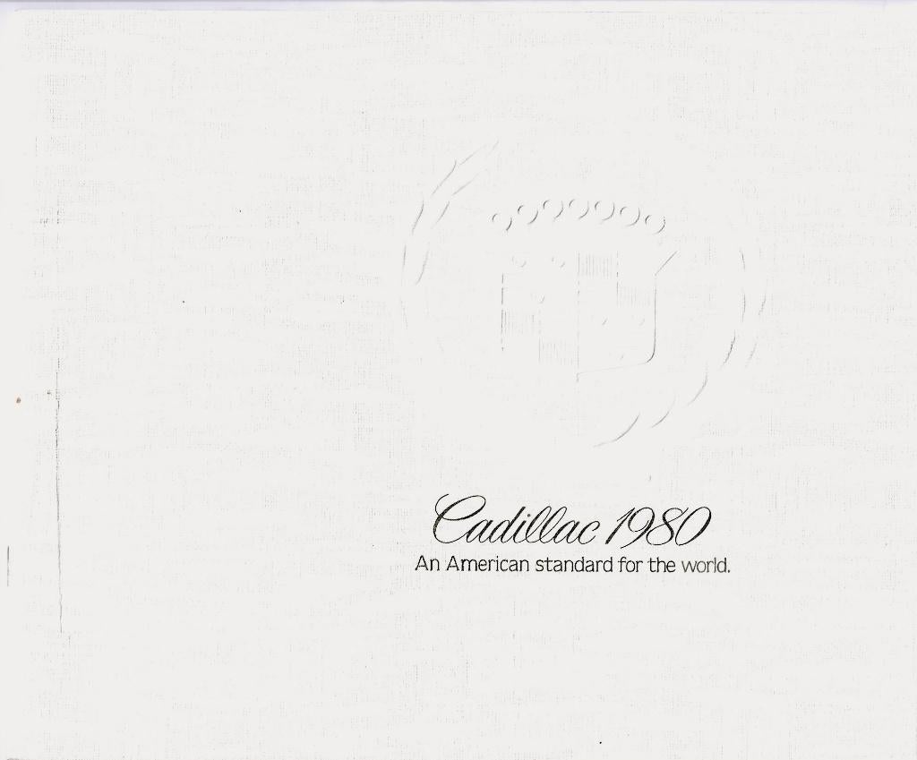 Cadillac 1980 American Standard brochure (cd80), Verzenden, Zo goed als nieuw, Overige merken