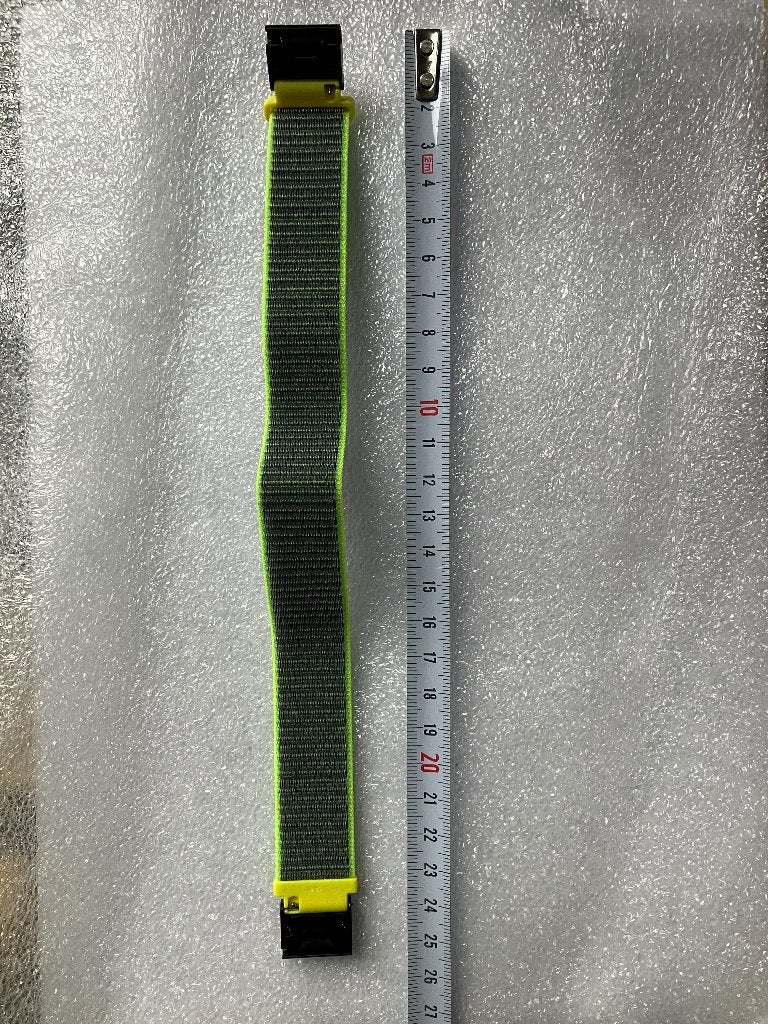 Horlogeband voor Garmin 20mm voor wat grotere polsomtrek, Verzenden, Garmin, Nieuw, Android