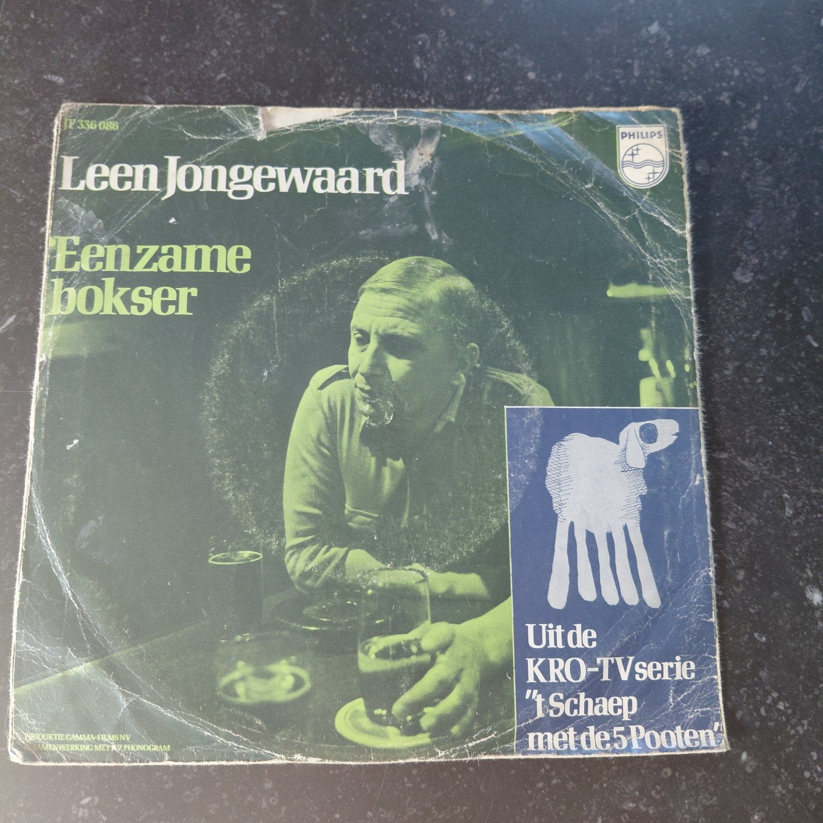 Leen Jongewaard - Eenzame Bokser (Philips 7 inch single), Gebruikt, 7 inch, Ophalen of Verzenden, EP