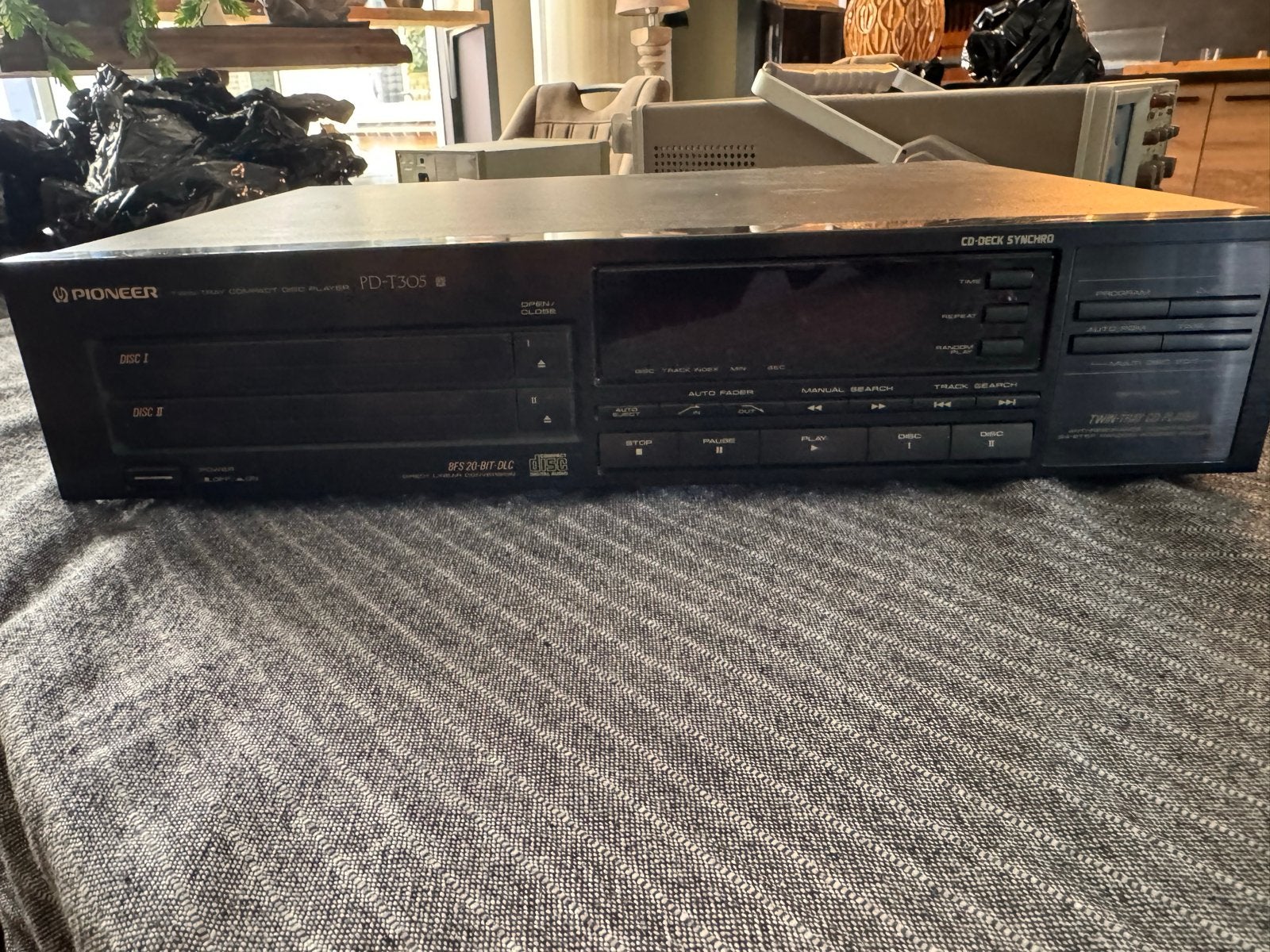Pioneer PD-T305 Twin-Tray CD-speler, Ophalen, Gebruikt, Pioneer