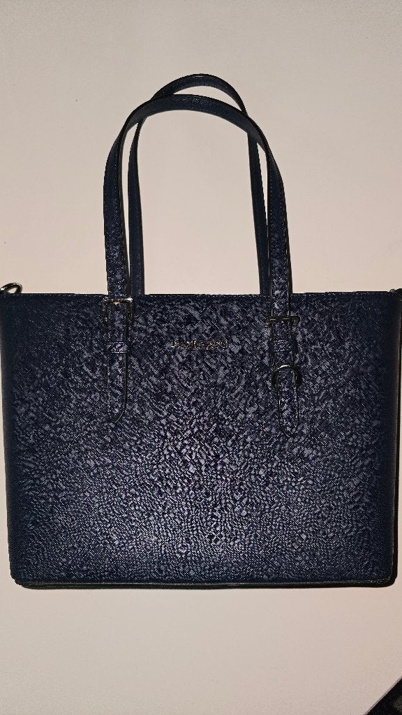 Blauwe tas van Flora&Co, Sieraden, Tassen en Uiterlijk, Ophalen of Verzenden, Zo goed als nieuw, Blauw, Handtas