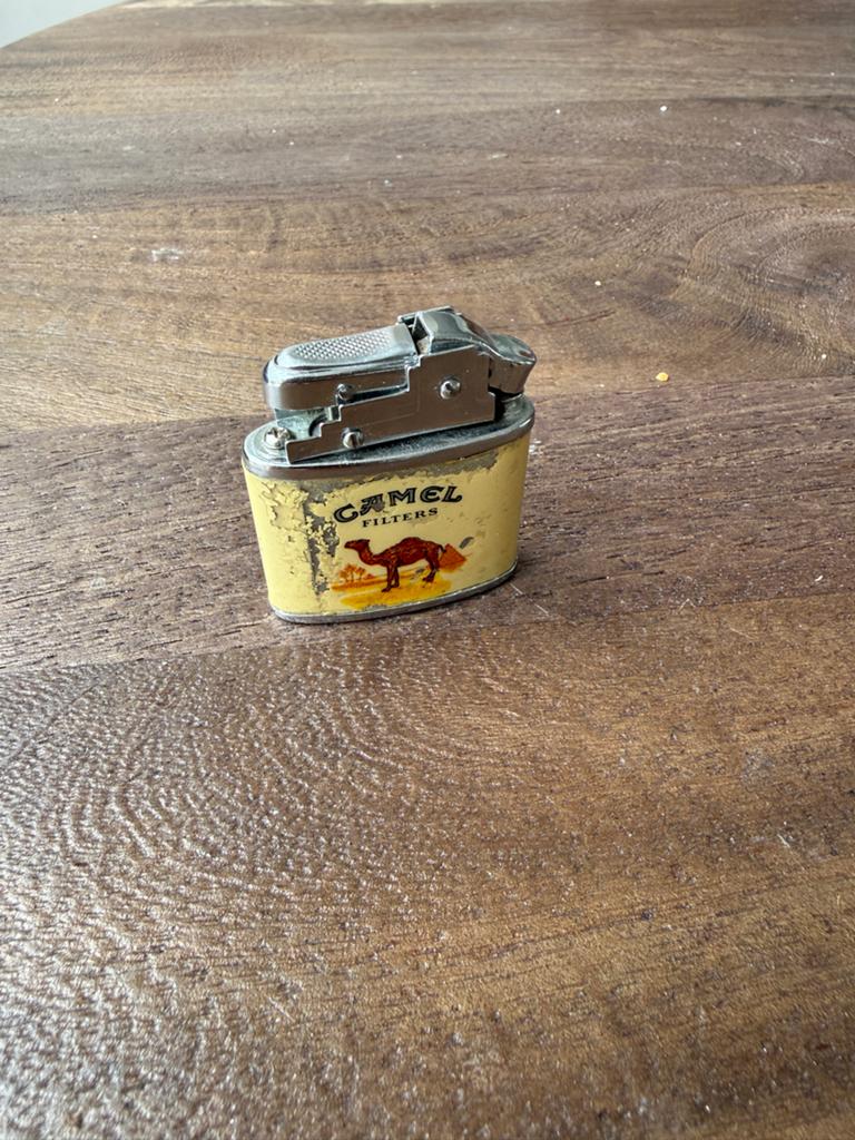 Vintage Camel aansteker, Ophalen of Verzenden, Gebruikt, Aansteker