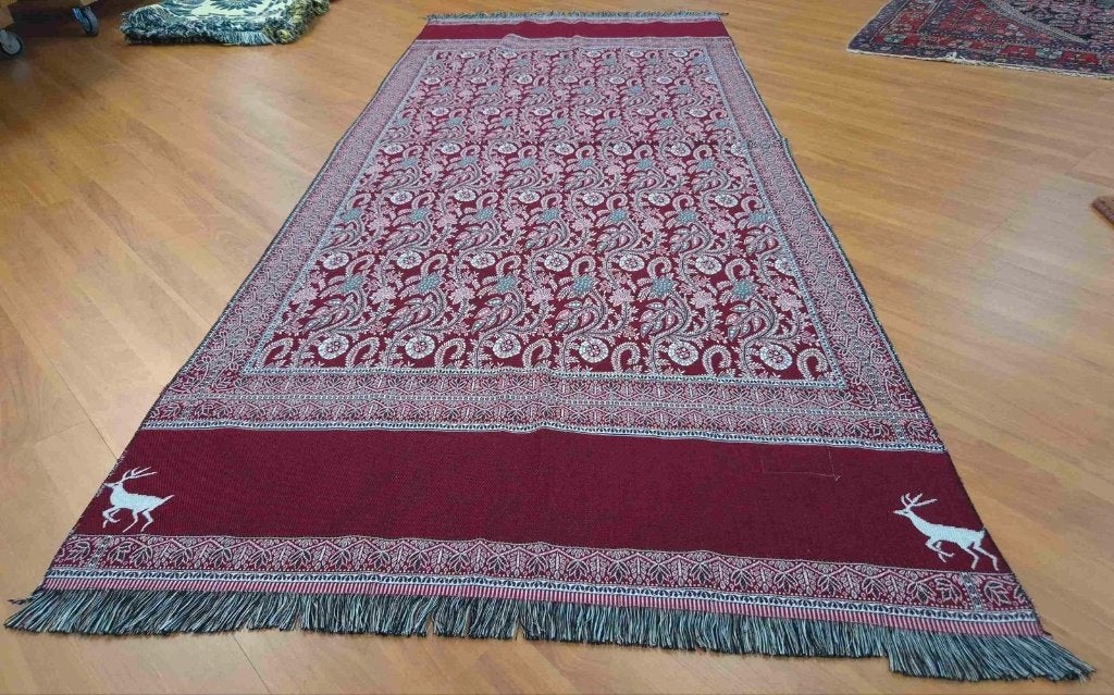 Mooi bordeaux rode grand foulard 220/95 cm, Gebruikt, Mon Plaisir 19, Etten-Leur, Netherlands, DJT De Juiste Toon, Rechthoekig