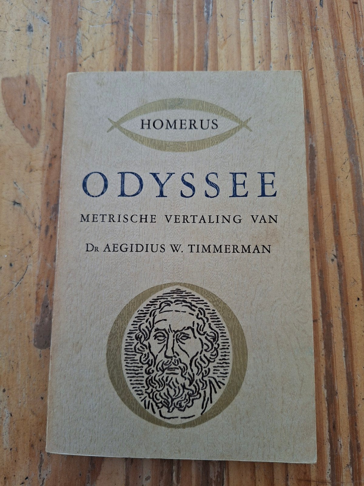 Odyssee - Homerus (Metrische Vertaling Dr. Timmerman), Ophalen of Verzenden, Gelezen, Homerus, Nederland
