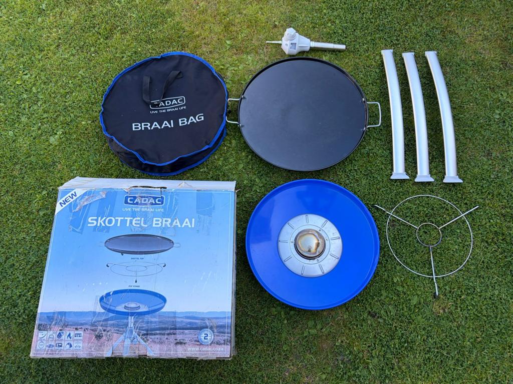 Cadac braai bag; skottelbraai. Op gasfles. Nieuwstaat., Ophalen of Verzenden, Zo goed als nieuw