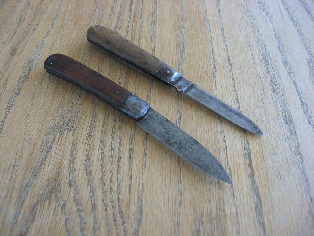 2  vintage - antieke  zakmessen zakmes alpin - vendetta, Ophalen of Verzenden, Gebruikt