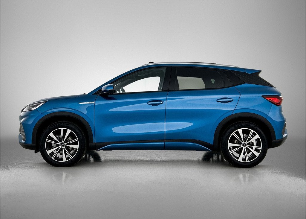 BYD ATTO 3 Comfort 60 kWh | Origineel NL! (bj 2025), Auto's, BYD, Gebruikt, Automatische klimaatregeling, Blauw, 204 pk