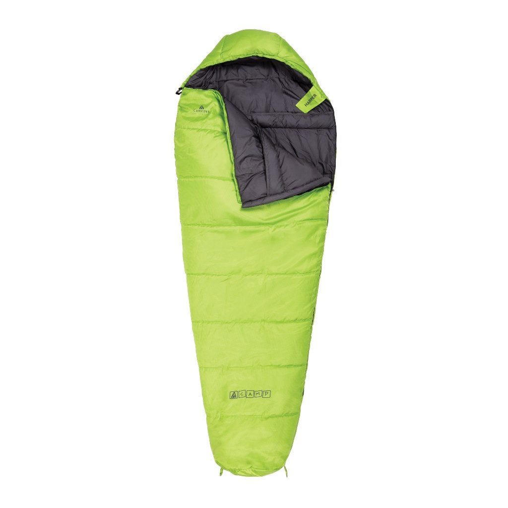 ACAMP Harper Mummy Slaapzak 220x85x50 cm Lime Groen 1,6 kg, Info@outdoorensport.nl, Tambu, Nieuw, Ophalen of Verzenden