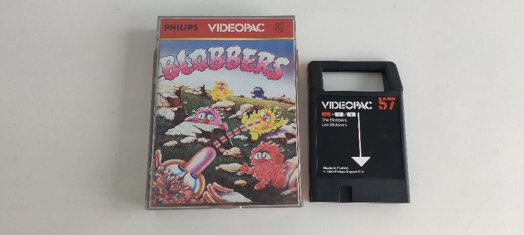 Philips VideoPac - 57 - Blobbers, Gebruikt, Philips, 1 speler, Ophalen of Verzenden
