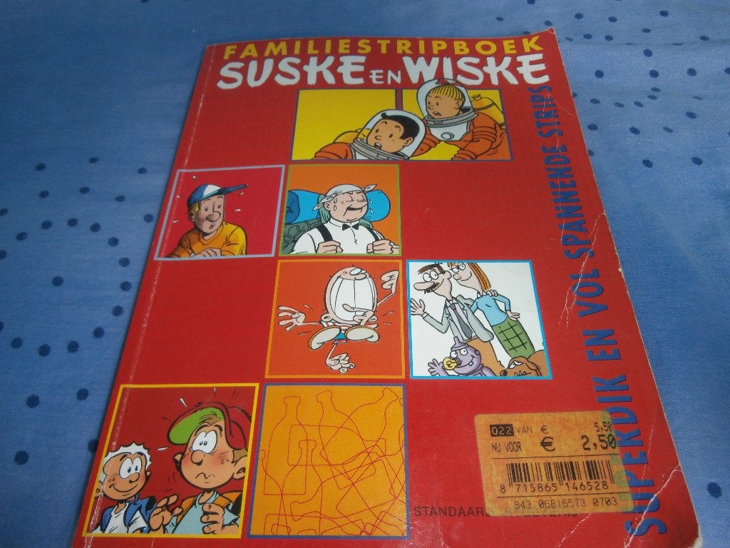 Stripboek Suske en Wiske Lambik Bibel Roboboy Calpako Sam, Eén stripboek, Ophalen of Verzenden, Gelezen, Lambik