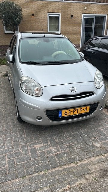 Nissan Micra 1.2 59KW 5DR 2011 Grijs, Voorwielaandrijving, Stof, 1198 cc, Origineel Nederlands